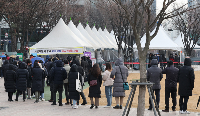 오미크론발 확산세