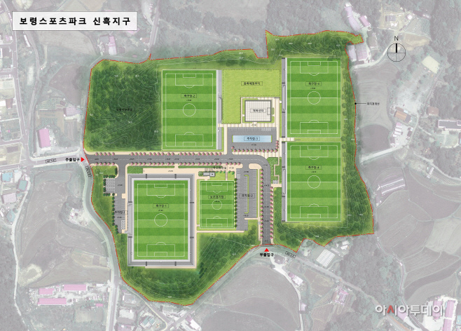 1. 보령스포츠파크 조감도