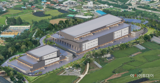 [사진] 화성시 물류센터 조감도