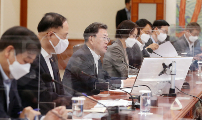 발언하는 문재인 대통령