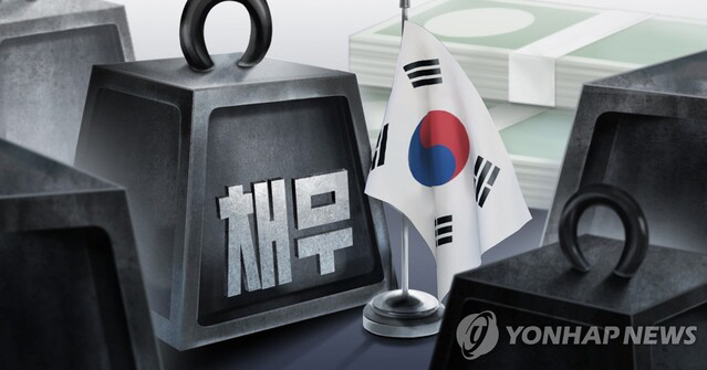 국가채무 연합사진