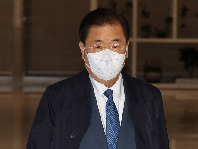 하와이로 출국하는 정의용 외교부 장관