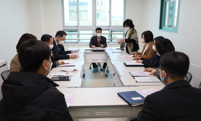아산교육지원청 신설학교 개교 점검