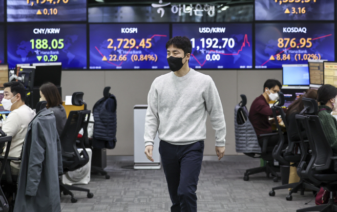 코스피 상승 출발…2,720대 회복<YONHAP NO-2496>