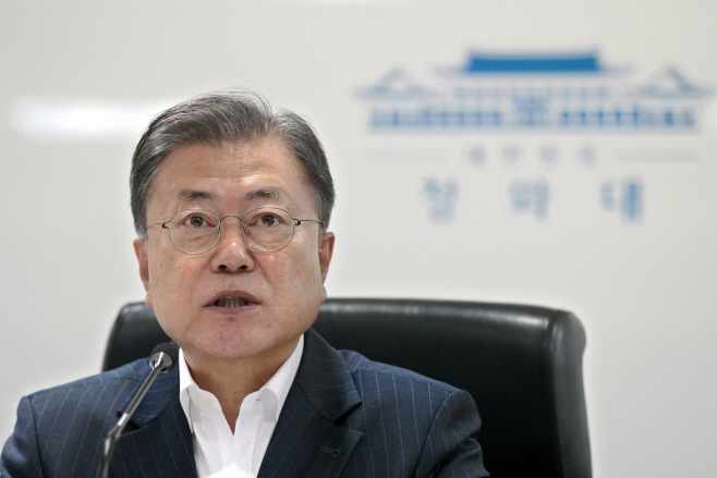 국가안전보장회의 주재하는 문재인 대통령