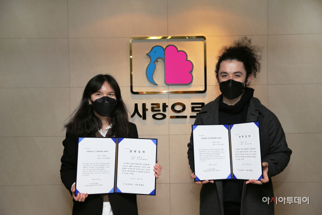 장학생기념사진