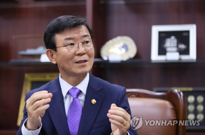 문성혁 해수부 장관 연합사진