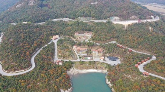 변산자연휴양림 전경
