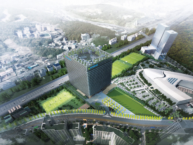 사진 1 글로벌 R&D 센터(GRC)조감도 (송부)