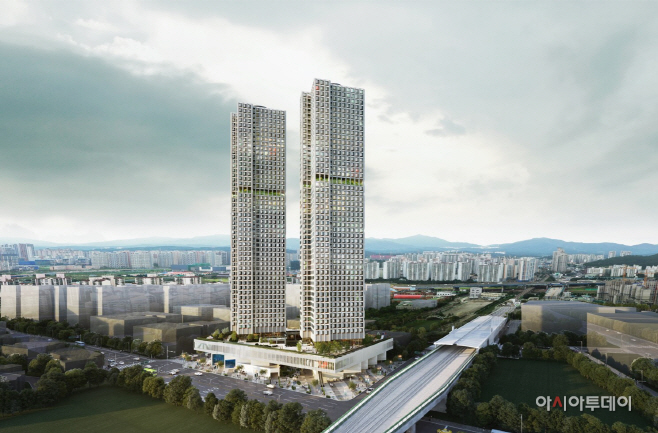 구리시,“구리 랜드마크타워 사업”중앙투자심사 통과-조감도