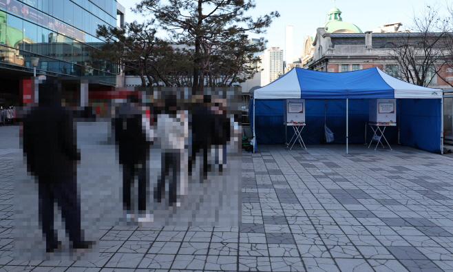 [사전투표] 코로나19 확진·격리자들 투표