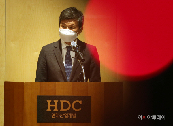 정몽규 HDC현대산업개발 회장 입장 발표