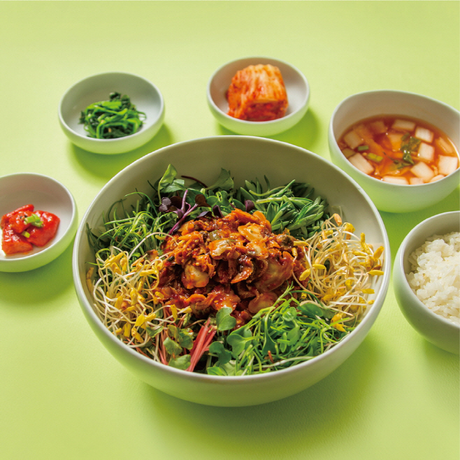 (사진1) 씨마크 호텔, 더 레스토랑 (The restaurant) 봄 한식