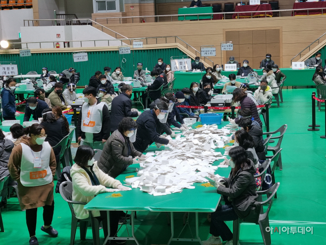 광양 대선개표