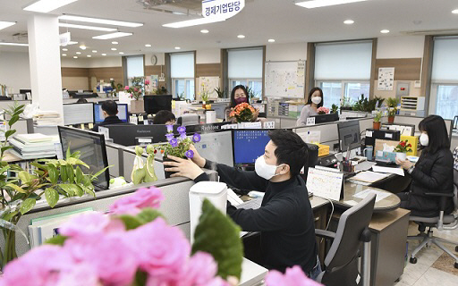 대전 중구, 화훼농가 살리기 위한 착한소비활동