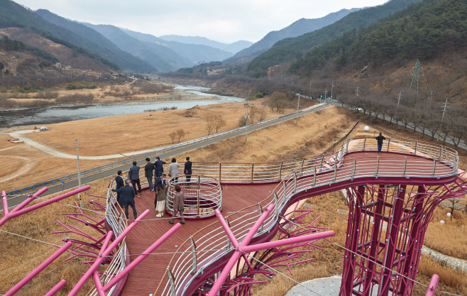 구례 수달생태공원 전망대