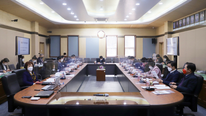 평택시의회, 3월 정기 의원간담회 가져