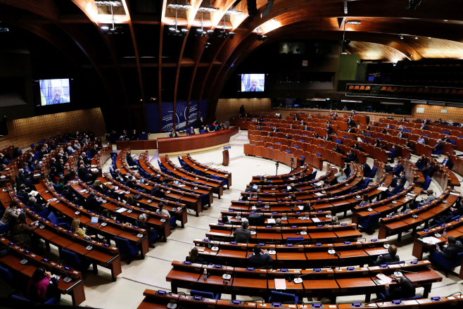 UKRAINE-CRISIS/COUNCIL OF EUROPE <YONHAP NO-0473> (REUTERS)