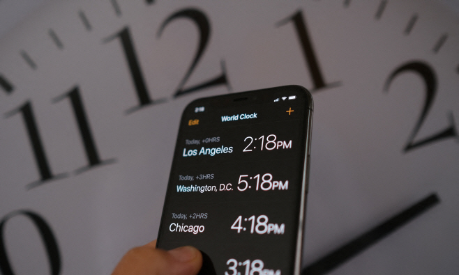 US-POLITICS-CONGRESS-CLOCKS <YONHAP NO-2813> (AFP)