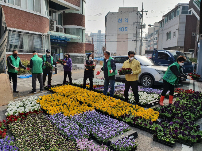 평택시, 봄 꽃으로 설레다!