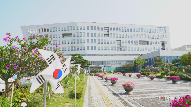★충남교육청 전경사진(무궁화 화원 포함) (2)