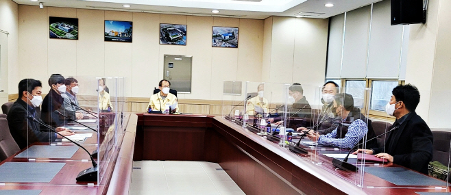 영천시 R&D 클러스터 실무협의체 회의 개최 사진(1)-2022.3.17