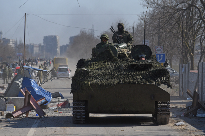 UKRAINIE-CRISIS/MARIUPOL <YONHAP NO-0908> (REUTERS)