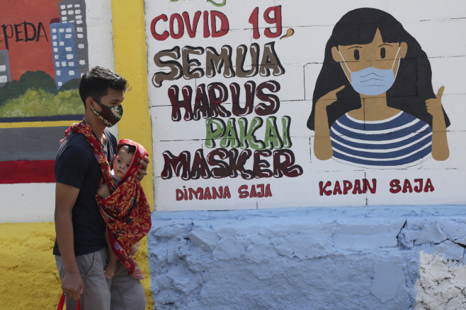 Virus Outbreak Indonesia <YONHAP NO-4866> (AP)