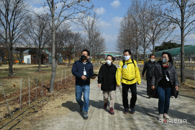 구리시, 한강시민공원 종합개선사업 추진상황 점검