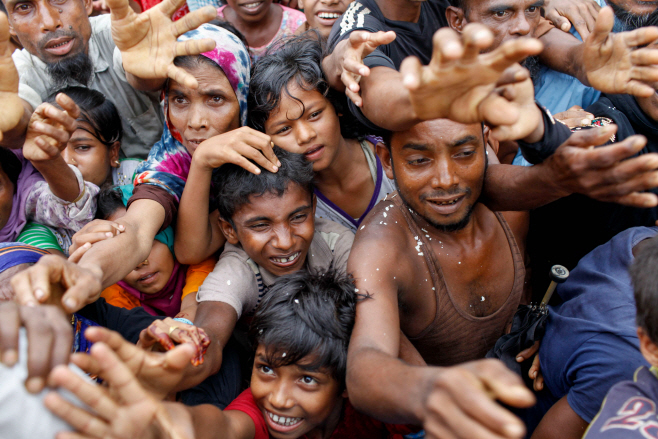 FILES-BANGLADESH-US-MYANMAR-GENOCIDE <YONHAP NO-5010> (AFP)