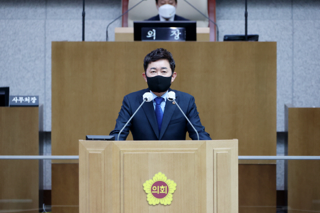 박근철 의원, 제358회 임시회 1차 본회의 대표연설