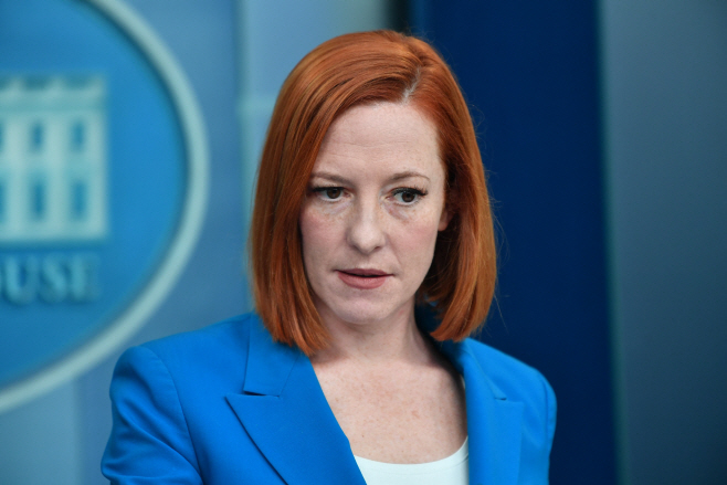 US-POLITICS-PSAKI-BRIEFING <YONHAP NO-2255> (AFP)