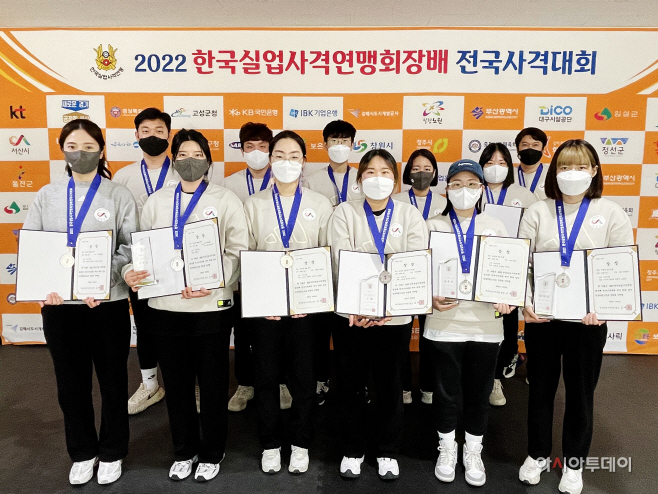 서산시청 사격팀, 전국사격대회서 ‘금3, 은5, 동3’ 획득 ‘쾌