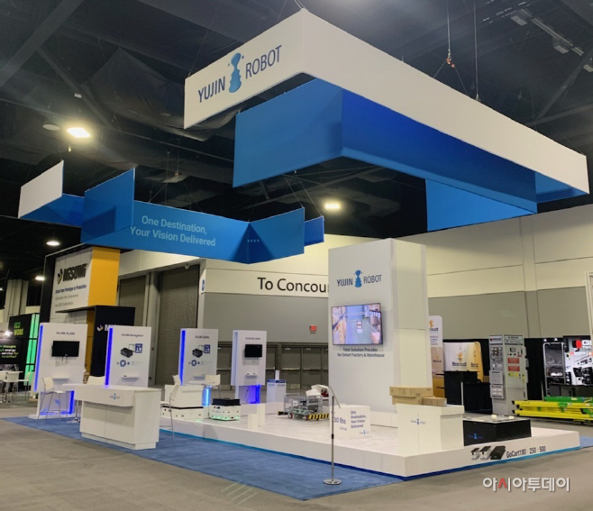 [사진] 유진로봇 ‘모덱스 2022(MODEX 2022)’ 부스사진_1