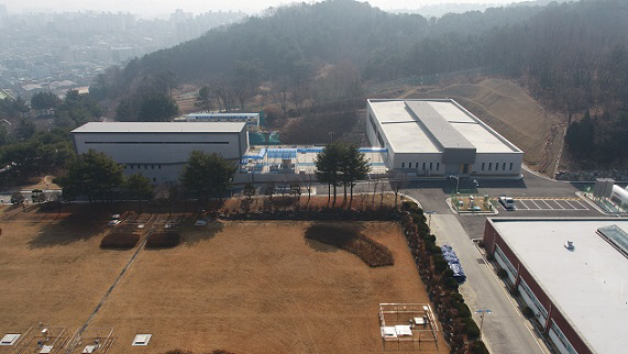 월평정수장 전경