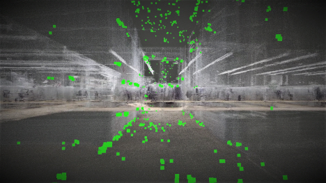 네이버 제2사옥 정밀측위 연구화면