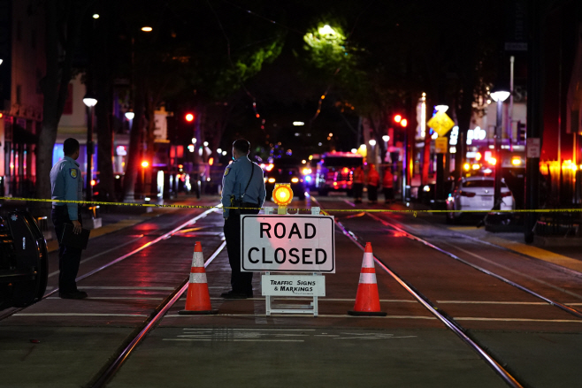 Sacramento Mass Shooting <YONHAP NO-5217> (AP)