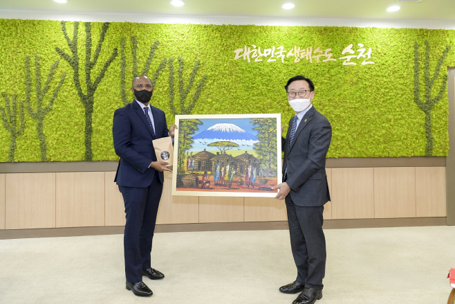 순천 주한 탄자니아 대사