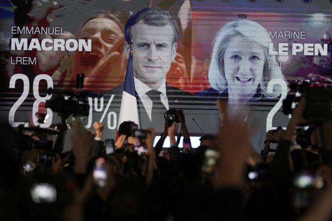 APTOPIX France Presidential Election
