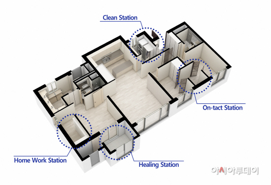 사진1_All-in-Room 3D 평면도
