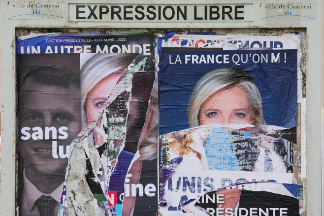 FRANCE-ELECTION/LE PEN <YONHAP NO-6592> (REUTERS)