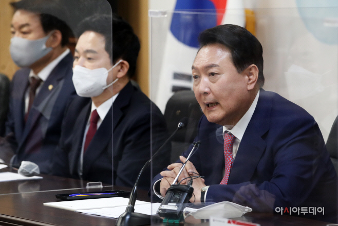 [포토] 발언하는 윤석열 당선인