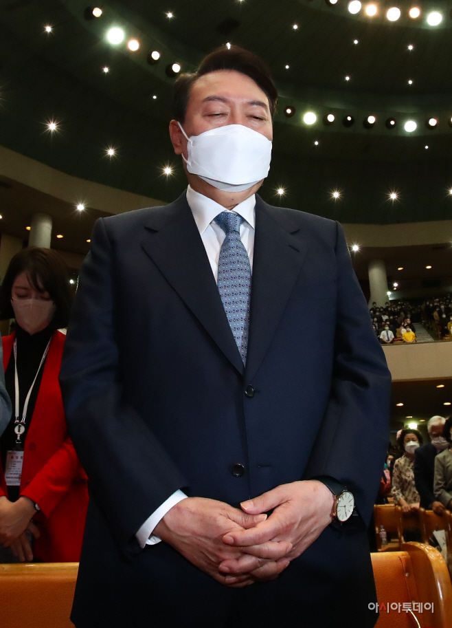 윤석열 부활절 예배