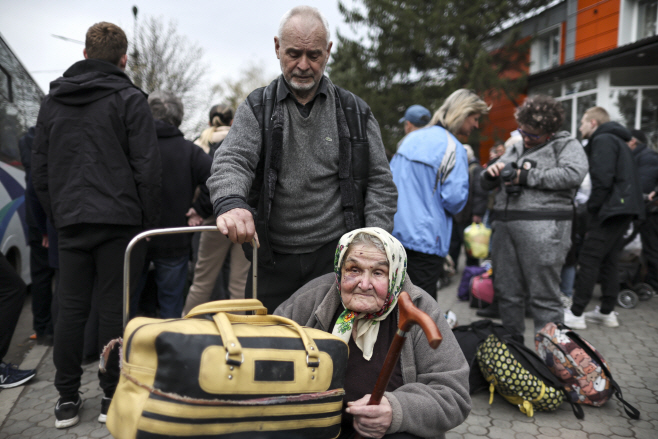Temporary accommodation facility for evacuees in Donetsk Region, Ukraine