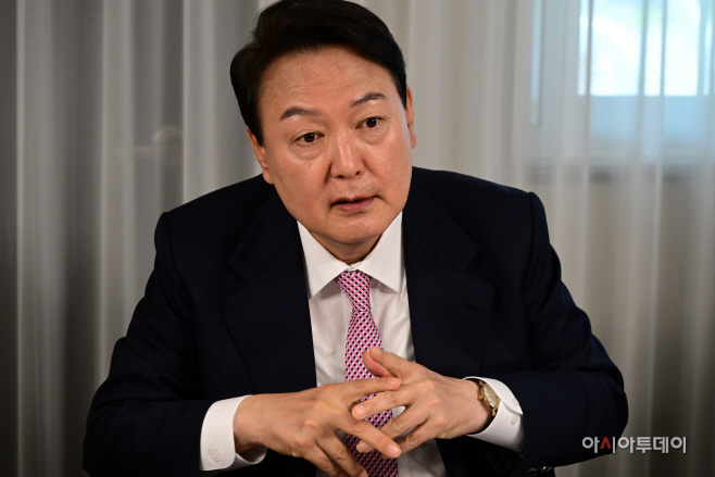 윤석열 당선인 재난 피해자들과 오찬