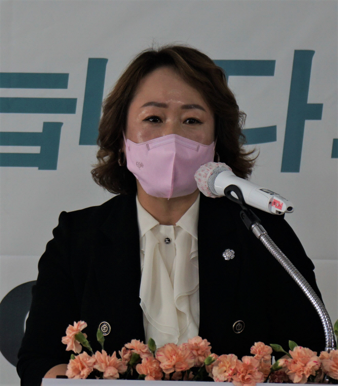 사진 1.박지우 공동선대위원장(여)