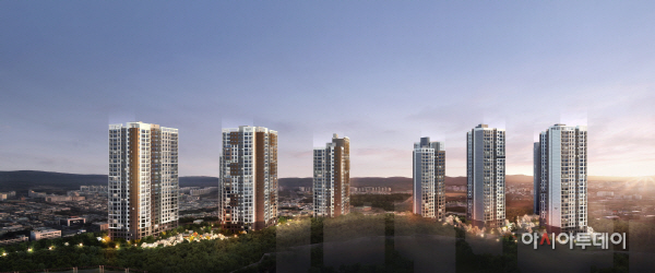 엘리프 송촌 더 파크 투시도