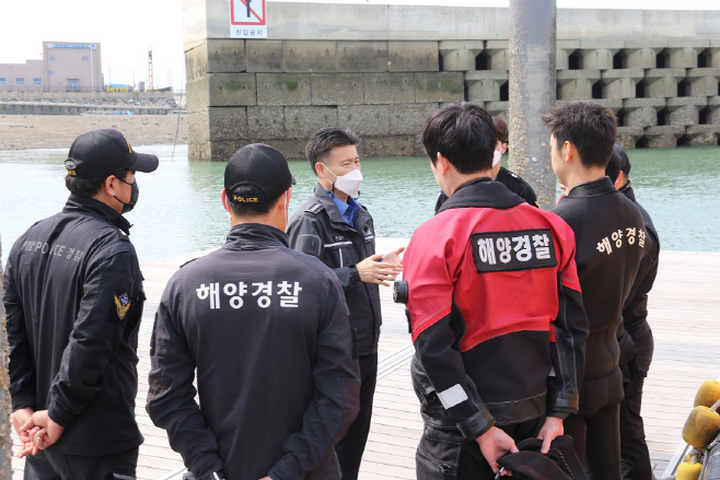 서정원 평택해경서장 해상 치안현장 점검
