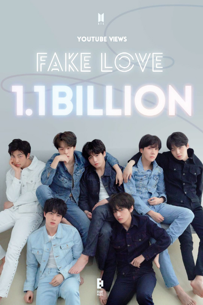 방탄소년단_FAKE LOVE MV_11억뷰 이미지