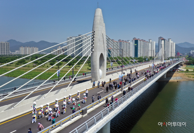 20220503-밀양시, 나노교 개통(3)